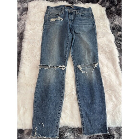 Joes Women’s Jeans Size 26 Waist Straight Leg Light Wash‎ Denim - Picture 2 of 4